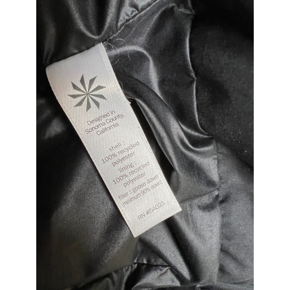 Athleta Responsible Down-ieville Jacket Black Women’s Size XS - Picture 8 of 9